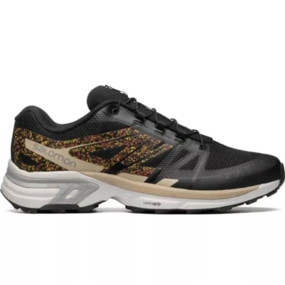 Salomon XT Wings 2 Shoes Unisex Black Women’s 9 Men’s 8 Hiking Trail Outdoor - Picture 1 of 12